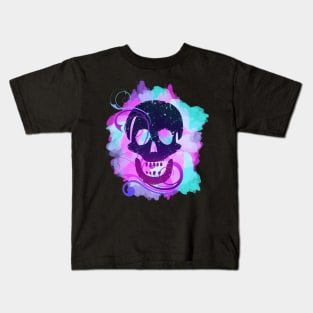 Decorative and Colorful Skull Kids T-Shirt